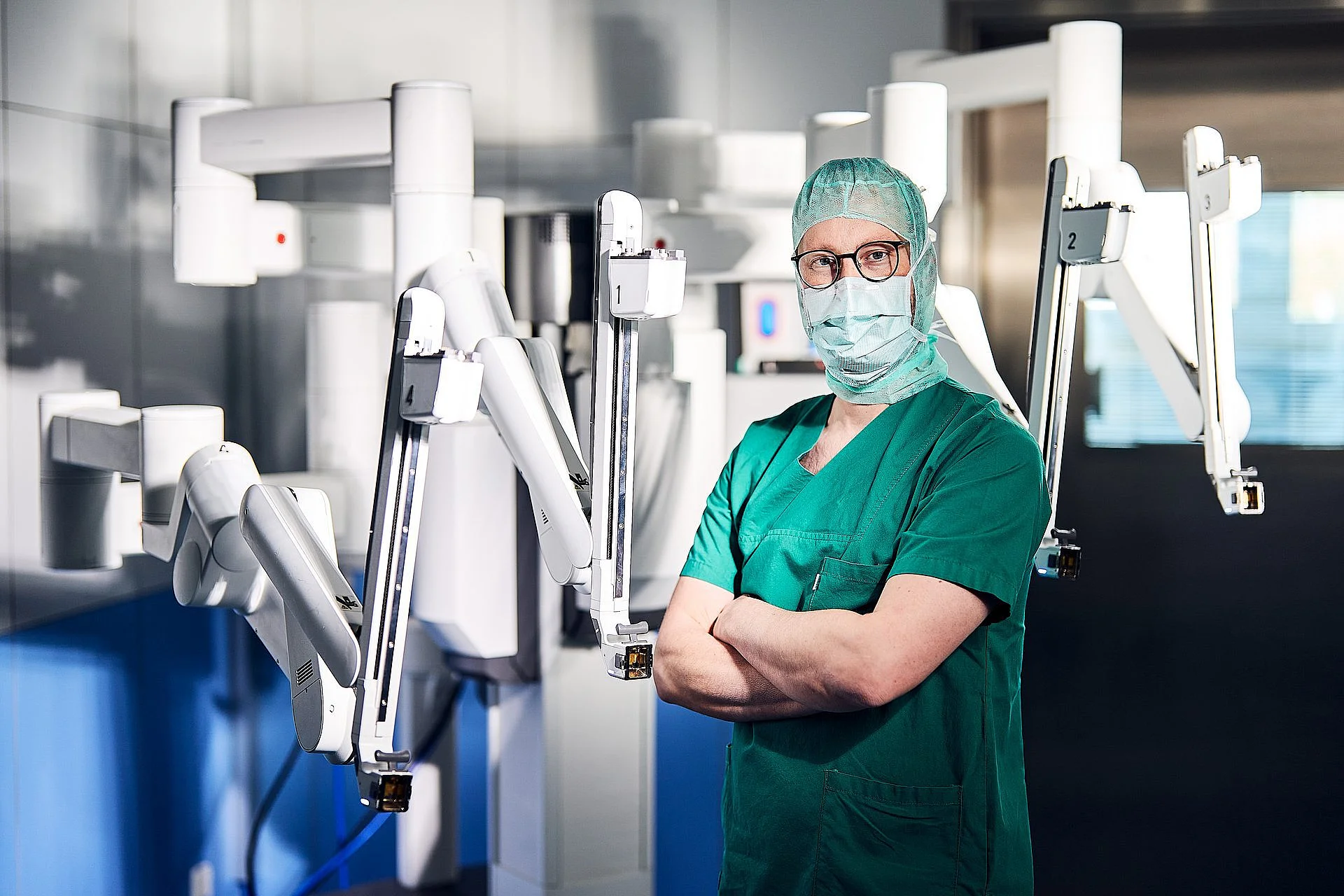 Roboterassistierte Chirurgie in der Urologie – modernste Technik und ärztliche Expertise im AKH Celle für schonende und effektive Eingriffe.