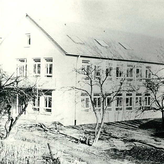 Altes Foto Säuglingshaus 1954