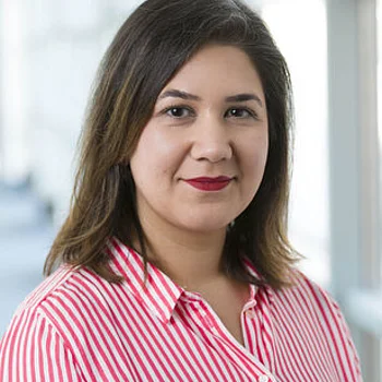 Elif Yildirim Portraitfoto von Frau Elif Yildirim, Ausbildungsbeauftragte