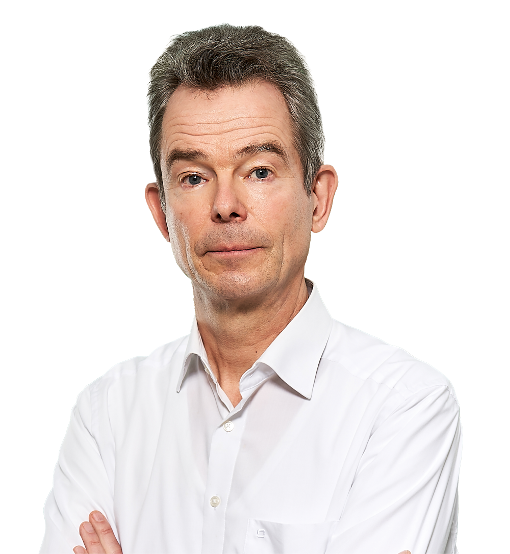 Portraitbild von Prof. Dr. med. Stephan Hollerbach, Chefarzt der Gastroenterologie